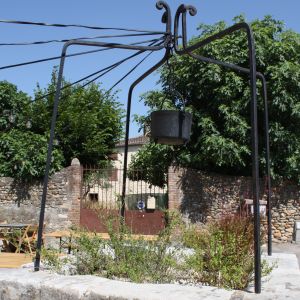 Waterput op dorpsplein