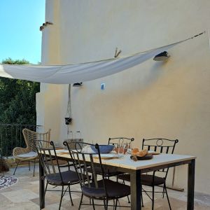 Zonnedoek tegen de zon